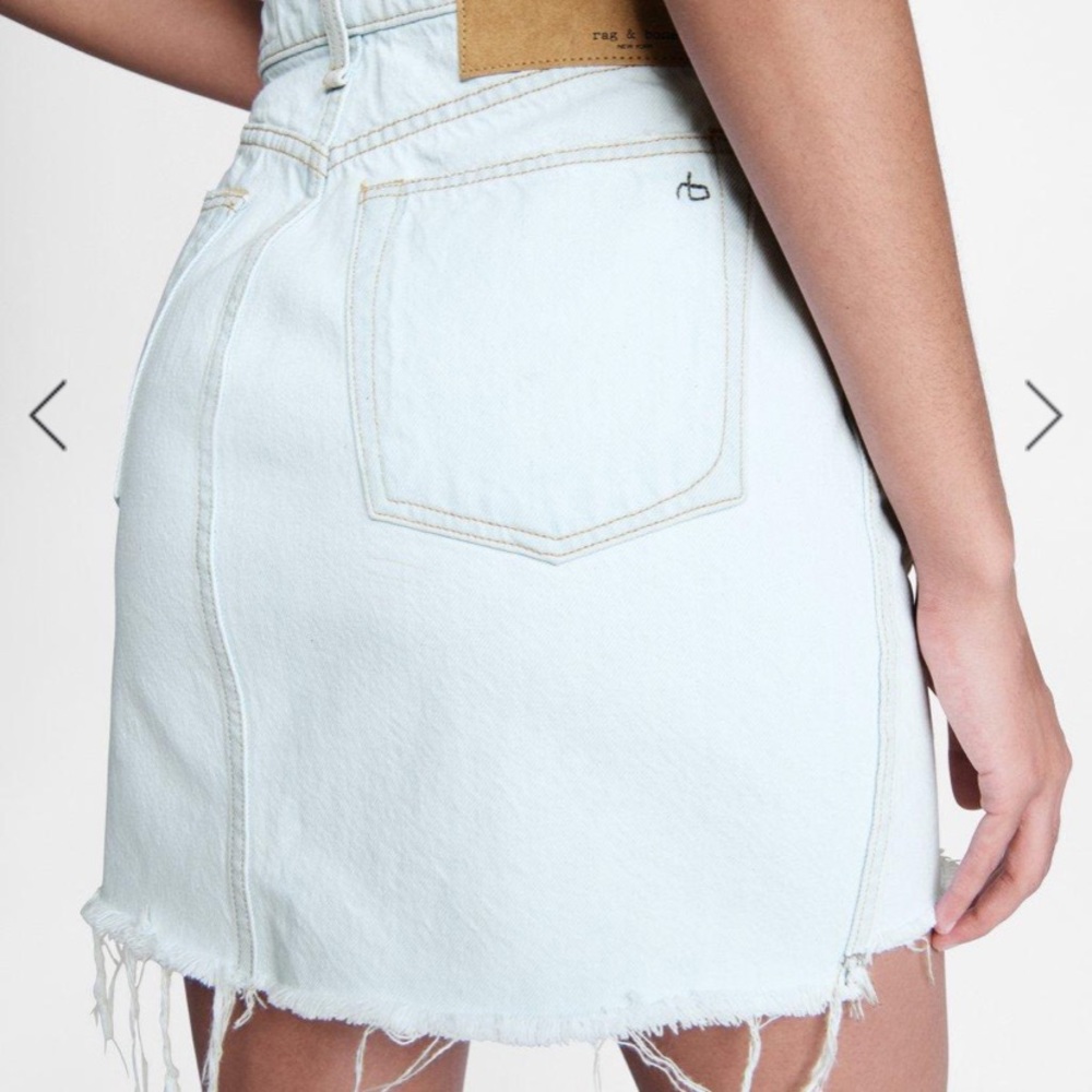 rag & bone denim miniskirt NWT - Picture 6 of 11